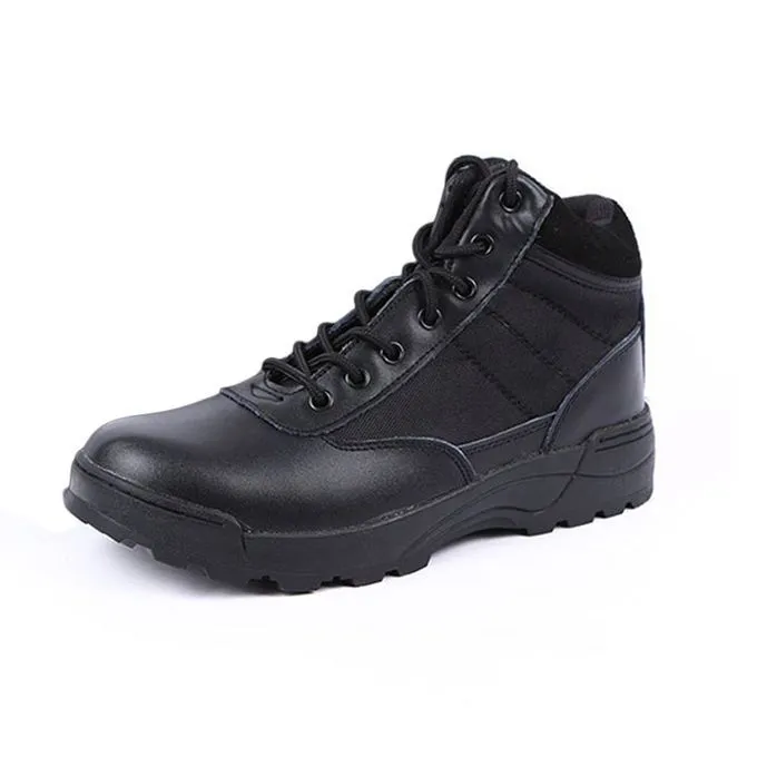 swat%20Work%20Men's%20Sublite%20Cushion%20Tactical%20Mid%20Cut%20Soft%20Toe%20Shoe%20Black%20Military%20Boot%20-%20Image%203