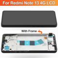 Screen for Xiaomi Redmi Note 13 4G 23129RAA4G 23124RA7EO Lcd Display Digital Touch Screen for Redmi Note 13 4G Screen with Frame. 