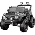 4x4 Kids Ride-On Jeep Remote Control Jeep for small children age 1-9 Years  LED Lights with 12V Battery operated jeep MBX016. 
