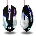 Optical Gaming Mouse C29 - Multi-Color RGB LED Lights - Adjustable 2400DPI for Laptop and Computer. 