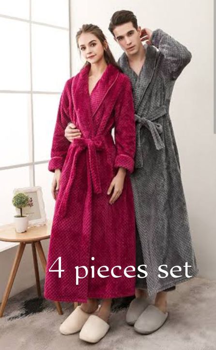 couple%20bathrobe%202%20with%202%20slippers%204%20pieces%20set%20-%20Image%203