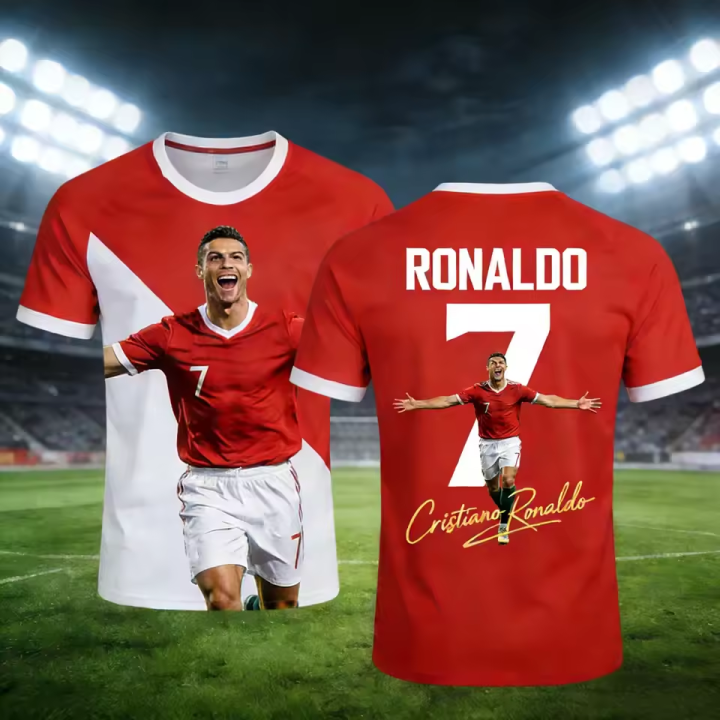 Ronaldo%207%20Football%20Jersey%203D%20Print%20Sport%20Quick-dry%20Breathable%20Men%20T-Shirt%20Team%20Training%20Uniform%20Club%20Parent-child%20Short%20Sleeve%20-%20Image%202
