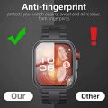 2Pieces Premium Tempered Glass for Huawei Watch Fit 4 Pro Easy to Install Anti Scratch Screen Protector for Huawei Watch Fit4Pro.