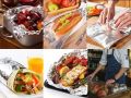 Aluminum foil Ultra-Thick Heavy Duty Household Aluminum Foil Roll - Heavy Duty Food Safe Foil Wrap - Best Kitchen Wraps & Baking need. 