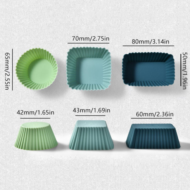 4/10/12Pcs%20Reusable%20Silicone%20Cupcake%20Baking%20Cups%20Non-Stick%20Muffin%20Liners%20Molds%20Sets%20Bento%20Lunch%20Box%20Dividers%20Pastry%20Cake%20Molds%20-%20Image%206