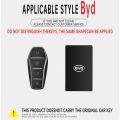 Zinc Alloy Car Remote Key Case Cover for BYD SEAL Atto 3 Han EV Dolphin Lied Tang Dm Qin PLUS Song Pro MAX Yuan Accessories.
