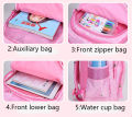 Kid Girl Backpack Student School Bag Fruit Flowers Navy For Children Teenage Schoolbag Primary Waterproof Bookbag Girl Backpack.