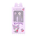 Sanrio Kuromi In-ear Wired Earphones Cinnamoroll Music Headset Pochacco Kawaii Games Sports Headphones My Melody Girls Gifts. 