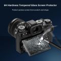2PCS Tempered Glass for  A7II A7III A7IV A7C2 A7CR A7RII A7RIII A7RIV A9 A9II A6700 A6600 A6500 ZV1 ZV1II Screen Protector. 