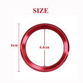 Car Styling Decoration Ring Steering Wheel Circle Sticker for BMW 1 2 3 5 Series M3 M5 E36 E46 E60 E90 E92 F30 F31 F25 X1 X3 X5.
