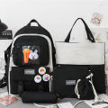 5 Piece New Unique Design Backpack For Girls. 