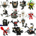 4CM Skibidi Toilet Man Mini Figure Monitor Building Blocks Audio Camera Man Toys Boy Children Christmas Birthday .