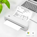 Portable A40 Thermal Printer Inkless Bluetooth A4 paper Mobile Phone photo Document printer for office work home printer, Shipping label print support Pc Mac. 