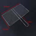 Barbecue Grilling Basket Grill BBQ Net Steak Meat Fish Net Siz Vegetable. 