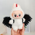 For Labubu V1 V2 Doll Wings Accessories Feather  DIY Mini Feather Angel Wing Newborn Props. 