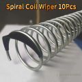 10 Pcs Plastic Pusher Pad Conveyor Coil Accessory Universal Vending Machine Spiral Coil Wiper Blades Kit 〔YY33〕. 