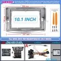 2Din Car Interior Stereo Radio for 2010-2015 VW MAGOTAN CC PASSAT B7 B6 10INCH Android Frame Kit Panel Center Fascia Cable Video.