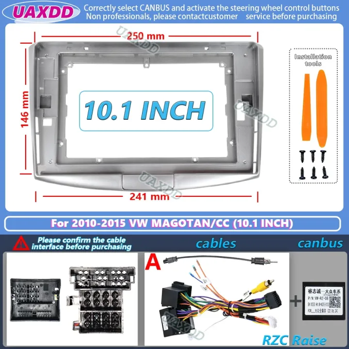 2Din%20Car%20Interior%20Stereo%20Radio%20for%202010-2015%20VW%20MAGOTAN%20CC%20PASSAT%20B7%20B6%2010INCH%20Android%20Frame%20Kit%20Panel%20Center%20Fascia%20Cable%20Video%20-%20Image%206