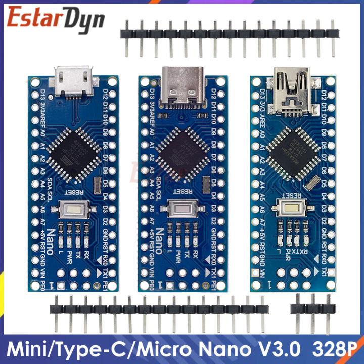 Micro Usb Raspberry Nano Mini / Type-C / Micro USB Nano 3.0 With the bootloader Compatible Nano ...