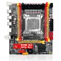 ZSUS X79 VG2 Motherboard Set Kit With Intel LGA2011 Xeon E5 2689 C2 CPU DDR3 1*16GB 1600MHZ ECC RAM Memory NVME M.2 SATA. 