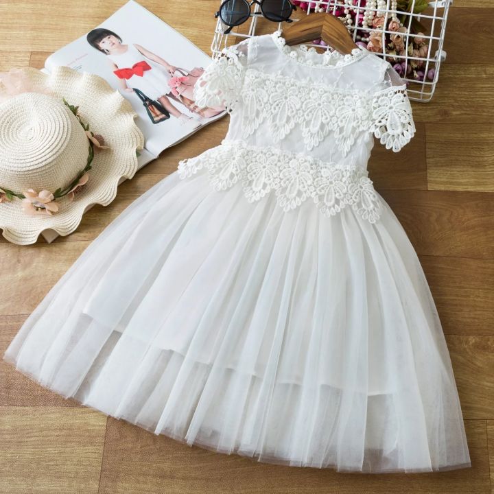 Flower Girl Wedding Dress Girl Birthday Princess Dress Girl Communion Tutu Dress