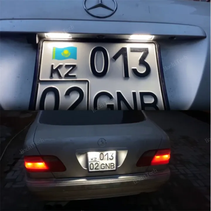 2Pcs%20License%20Plate%20Light%20For%20Mercedes%20Benz%20E%20C%20Class%20W210%20W202%204D%20AMG%20LED%20Light%20Car%20License%20Number%20Plate%20Light%20Lamp%20Car%20Lights%20-%20Image%203