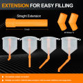 Spill Proof Coolant Filling Kit Pour Oil Tool Fit Universal Vehicles Plastic Filling Funnel Spout. 