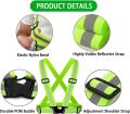 Mesh Stretch Reflective Belt Reflective Strap Belt Safety Vest Reflection Safety Belt.