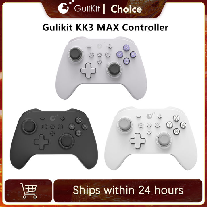 GuliKit KK3 MAX Controller NS39 KingKong 3 Gamepad With Hall Effect Joysticks & Triggers For Windows  Switch Android IOS