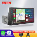 HD 7inch IPS Touch Screen Universal 1Din Caplay Android auto Car Radio Stereo Multimedia Player Autoaudio FM Receiver Monitor.