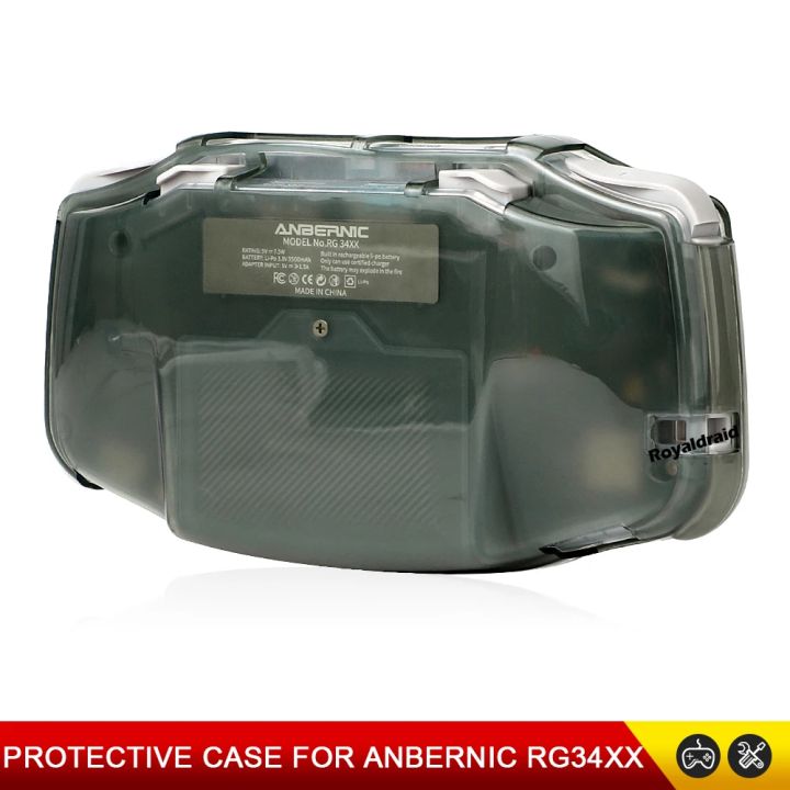 TPU%20Half%20Transparent%20Soft%20Shell%20Case%20Protective%20Cover%20For%20ANBERNIC%20RG34XX%20Handheld%20Game%20Console%20Anti-Scratch%20Storage%20Box%20-%20Image%206