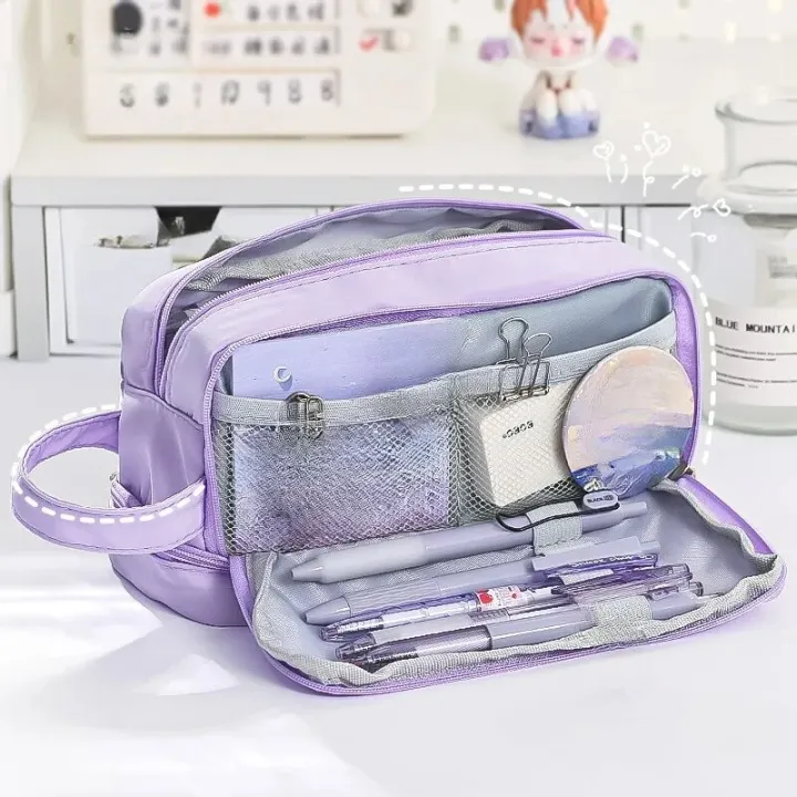 Pencil%20Bag%20for%20School%20Students%20with%20Large%20Capacity%20Multi-functional%20Pen%20Case%20Macaron%20Color%20Matching%20Cute%20Pencil%20Case%20-%20Image%202