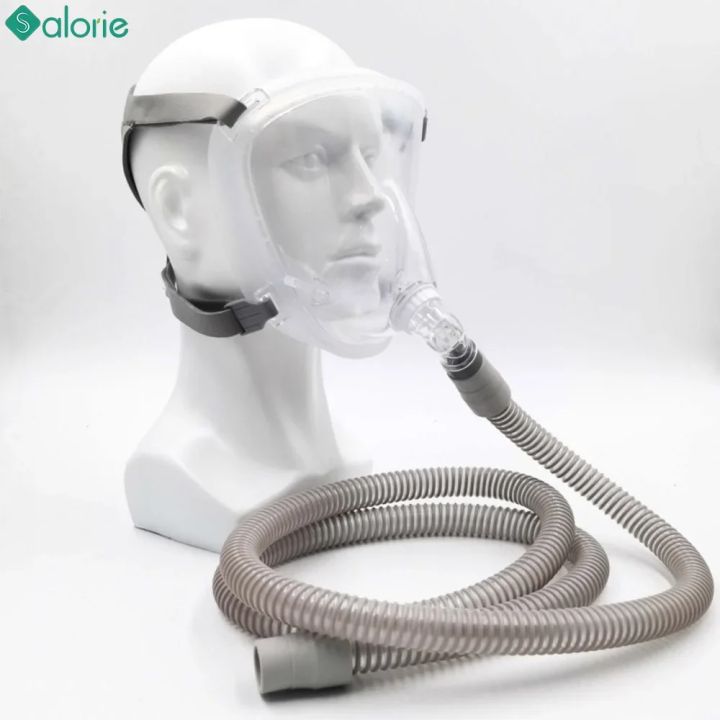 Original CPAP Full Face Mask&Headgear for Most Auto CPAP/BiPAP Machine APAP Mask Improve Comfort Anti Snoring Relief Sleep Apnea