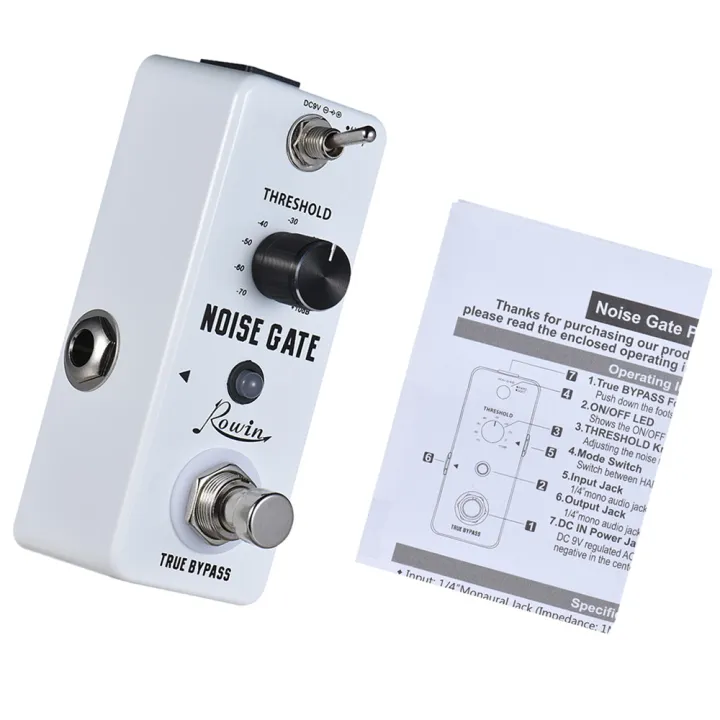 Rowin%20Noise%20Gate%20Noise%20Reduction%20Guitar%20Effect%20Pedal%202%20Modes%20Aluminum%20Alloy%20Shell%20True%20Bypass%20-%20Image%205