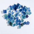 Natural Crystal Blue Fluorite Rough Stone Octahedral Raw Crystals Ore Mineral Collection Healing Gemstone Specimen. 