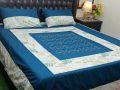 3 Piece Cotton Satan Embroidery Bedsheets. 