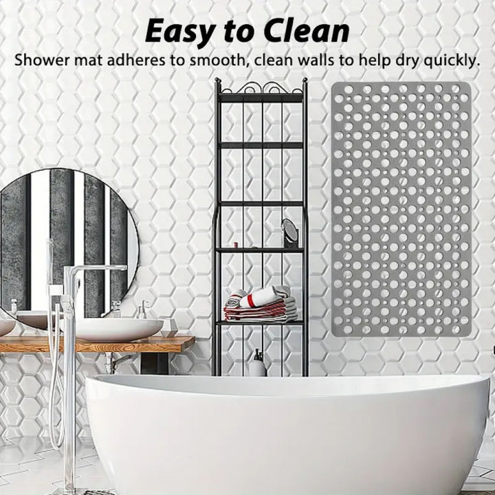 1pc%20Bathroom%20Non-Slip%20Mat%20With%20Suction%20Cup,%2043x75cm%20Bath%20Rug,%20Shower%20Mat%20Round%20Hole%20Design,%20Bathroom%20Massage%20Ring,%20Quick%20Drain%20-%20Image%205