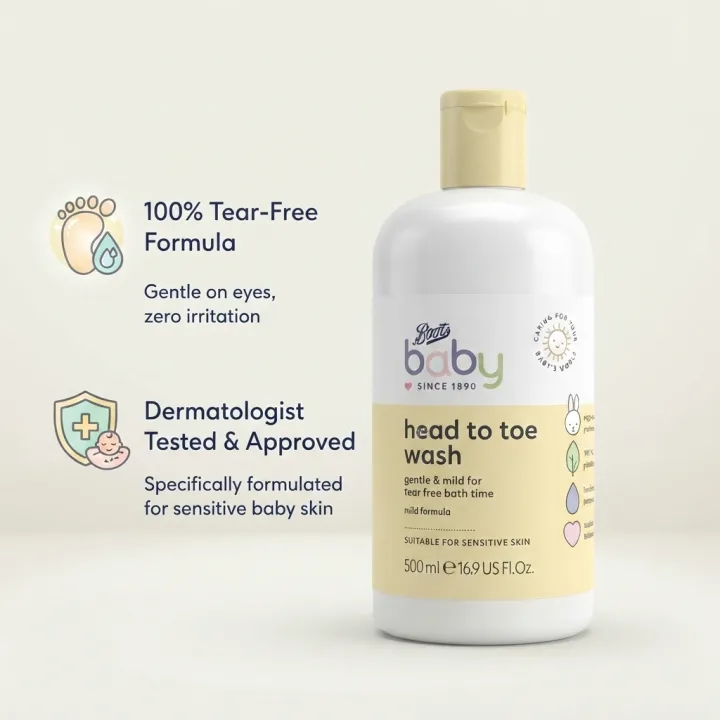 Boots%20Baby%20Head%20to%20Toe%20Wash%20Gentle%20Bathing%20Formula%20UK%20Import%20500ml%20for%20Daily%20Use%20-%20Image%202