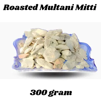 300 gram roasted Multani Mitti for eating|| crispy and crunchy Multani ...