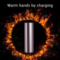2000mah Mini Hand Warmer USB Rechargeable Pocket Portable Electric Hand Heater 2-speed Adjustable Winter Handheld Warmer Heater. 