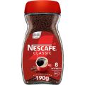 Nescafe Classic Instant Coffee Jar 190g bottle. 