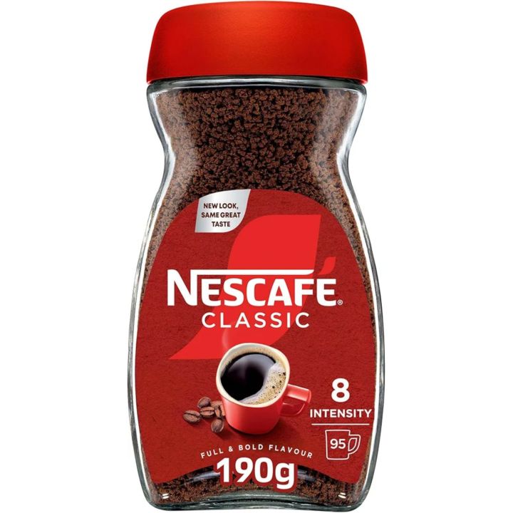 Nescafe Classic Instant Coffee Jar 190g bottle