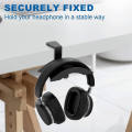 Desk Mount Universal Office Hanger Gaming Headphone Stand Bracket Display Rack Headset Holder Hook Space Saving Table Clamps.