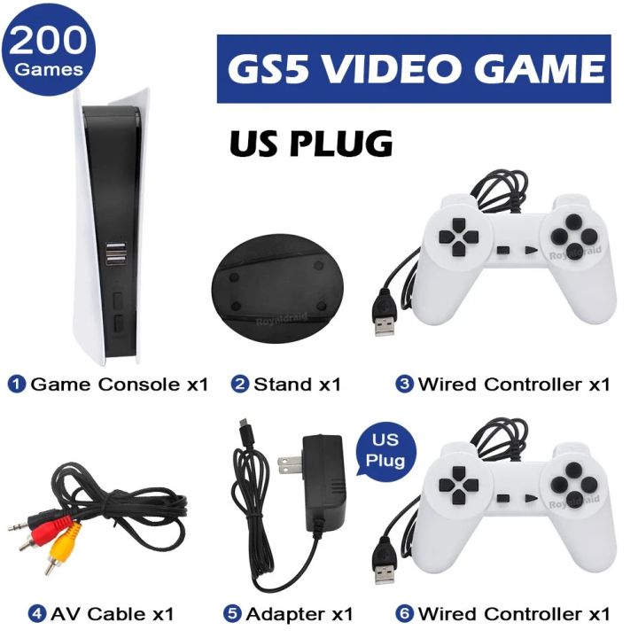 GS5%20Game%20Station%205%20Video%20Game%20Console%20With%20200%20Classic%20Games%208%20Bit%20TV%20Console%20Retro%20USB%20Wired%20Handheld%20Two%20Game%20Player%20AV%20Output%20-%20Image%207