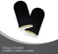 Finger Sleeves for PUBGG Mobile Gaming with Sensitive Touch and Thin Breathable Material (Black) (1Pair). 