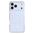 iPhone 17 Pro Max Silicone Transparent Case with MagSafe – Shockproof Clear Cover. 