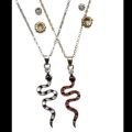double snake locket set. 