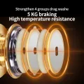 DEUKIO Mini 800 1000 Series Reel Smooth Bearing 4.8:1 Fishing Reel Drag System 5Kg Max Power Spinning Reel Fishing Coil. 