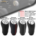 New Car Interior Accessories 5 Speed Gear Shift Knob Stick Head Shifter Lever Handle for RENAULT Laguna Megane 2 Clio 3 Scenic 2.