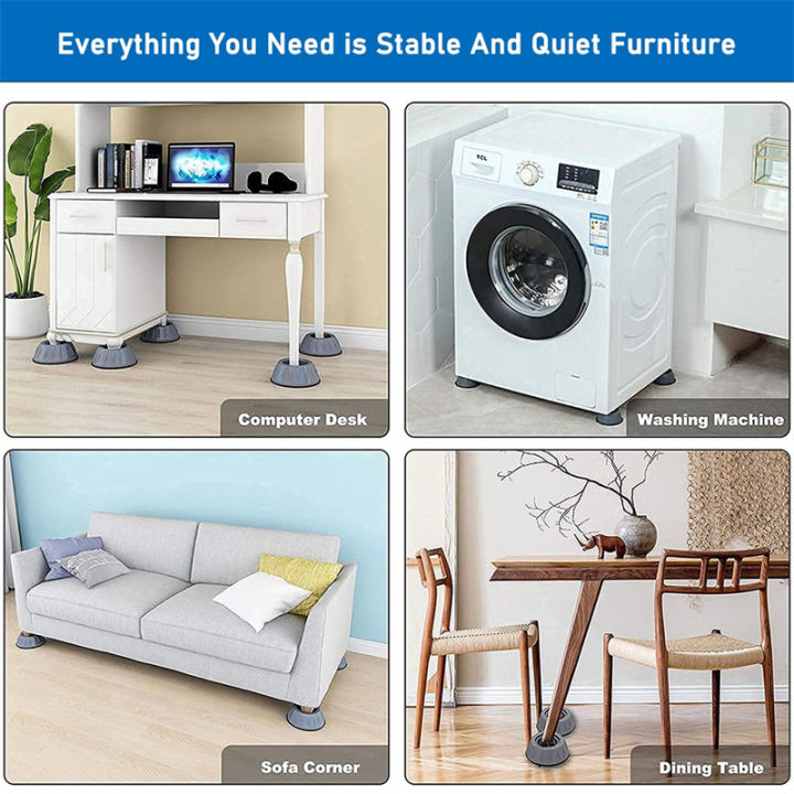 4Pcs%20Anti%20Vibration%20Feet%20Pads%20Waterproof%20Legs%20Slipstop%20Silent%20Skid%20Raiser%20Mat%20Washing%20Machine%20Support%20Dampers%20Stand%20Furniture%20-%20Image%206